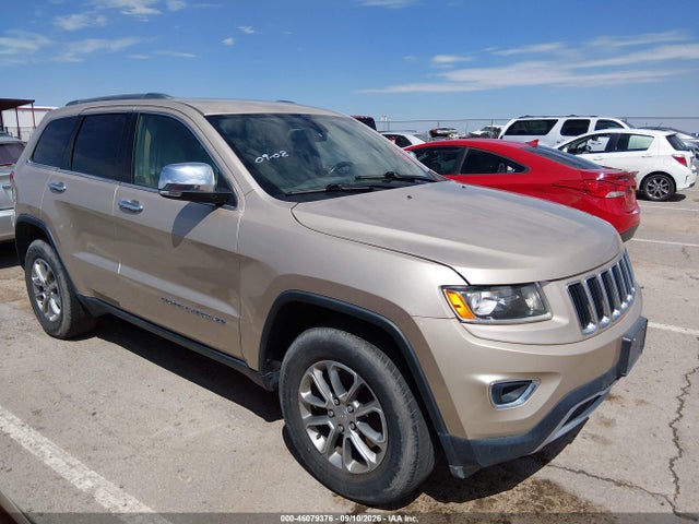 Продажа на аукционе авто 2015 Jeep Grand Cherokee Limited, vin: 1C4RJFBM8FC234417, номер лота: 46079376