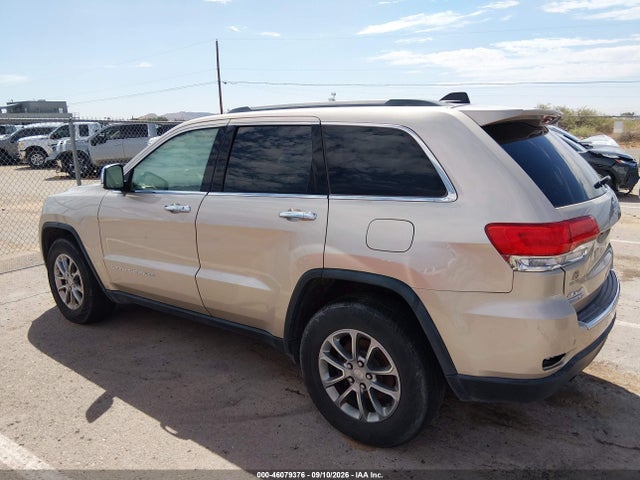 Продажа на аукционе авто 2015 Jeep Grand Cherokee Limited, vin: 1C4RJFBM8FC234417, номер лота: 46079376