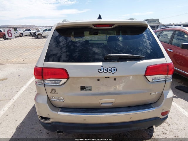 Продажа на аукционе авто 2015 Jeep Grand Cherokee Limited, vin: 1C4RJFBM8FC234417, номер лота: 46079376