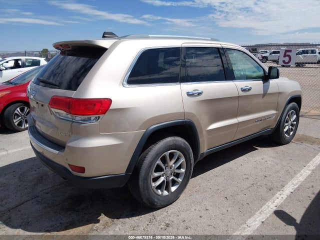 Продажа на аукционе авто 2015 Jeep Grand Cherokee Limited, vin: 1C4RJFBM8FC234417, номер лота: 46079376
