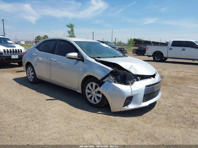 46079453 :رقم المزاد ، 5YFBURHE0FP189426 vin ، 2015 Toyota Corolla Le مزاد بيع