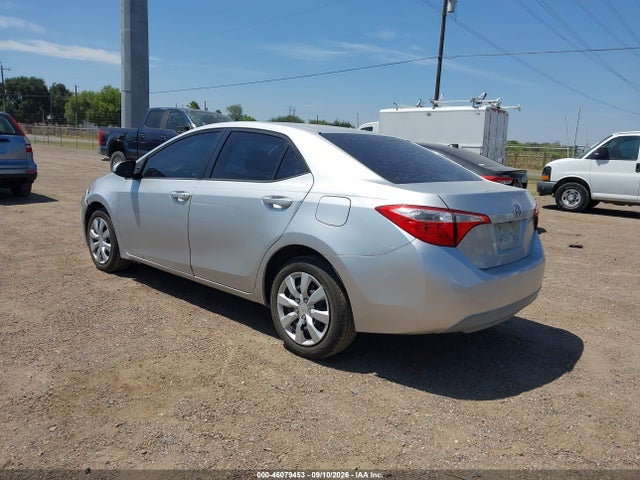 46079453 :رقم المزاد ، 5YFBURHE0FP189426 vin ، 2015 Toyota Corolla Le مزاد بيع