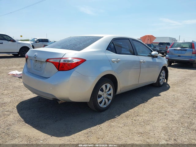 46079453 :رقم المزاد ، 5YFBURHE0FP189426 vin ، 2015 Toyota Corolla Le مزاد بيع