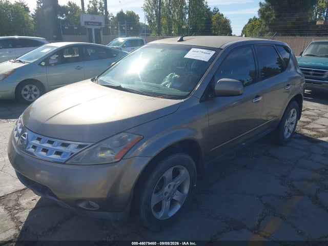 Aukcja sprzedaży 2003 Nissan Murano Sl, vin: JN8AZ08T83W122782, numer aukcji: 46079460