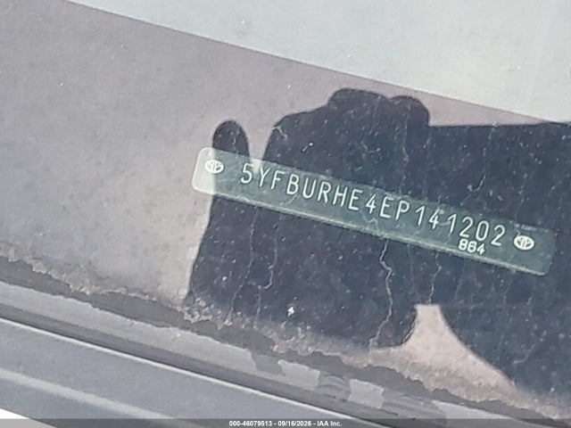 Продажа на аукционе авто 2014 Toyota Corolla L, vin: 5YFBURHE4EP141202, номер лота: 46079513