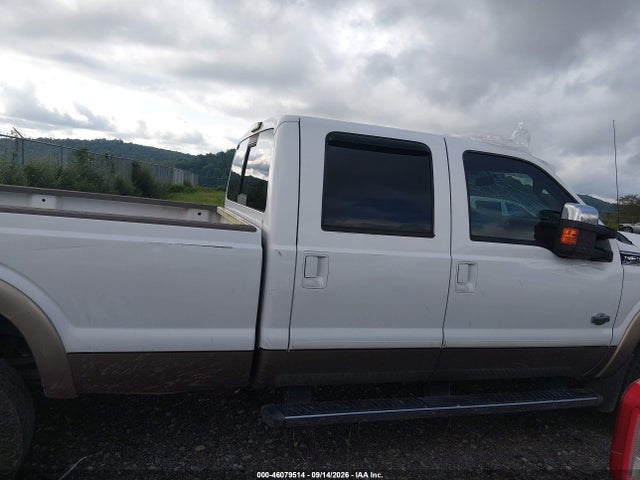 46079514 :رقم المزاد ، 1FT8W3BT7BEA58333 vin ، 2011 Ford F-350 Lariat مزاد بيع
