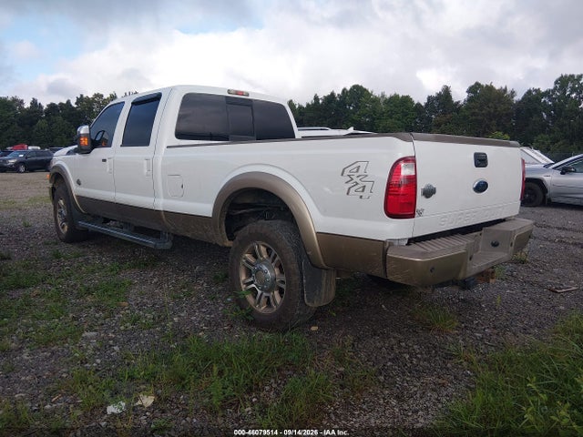 46079514 :رقم المزاد ، 1FT8W3BT7BEA58333 vin ، 2011 Ford F-350 Lariat مزاد بيع