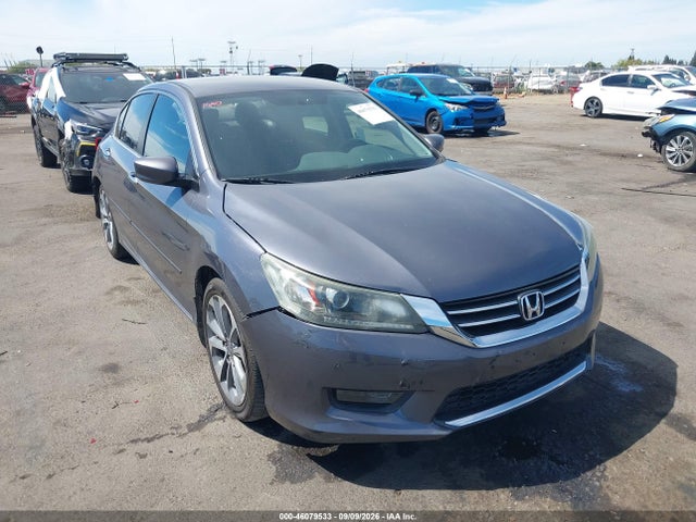 2015 Honda Accord Sport მანქანა იყიდება აუქციონზე, vin: 1HGCR2E59FA237786, აუქციონის ნომერი: 46079533