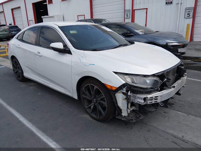 2019 Honda Civic Sport მანქანა იყიდება აუქციონზე, vin: 2HGFC2F8XKH579217, აუქციონის ნომერი: 46079557