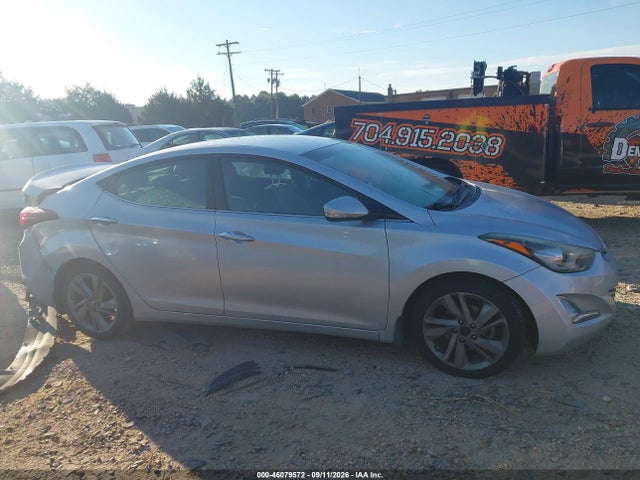 2015 Hyundai Elantra Limited მანქანა იყიდება აუქციონზე, vin: KMHDH4AE3FU425432, აუქციონის ნომერი: 46079572