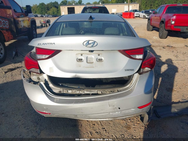2015 Hyundai Elantra Limited მანქანა იყიდება აუქციონზე, vin: KMHDH4AE3FU425432, აუქციონის ნომერი: 46079572