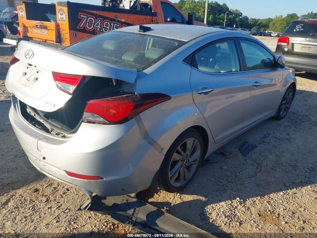2015 Hyundai Elantra Limited მანქანა იყიდება აუქციონზე, vin: KMHDH4AE3FU425432, აუქციონის ნომერი: 46079572