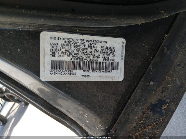 Aukcja sprzedaży 1997 Toyota Avalon Xl, vin: 4T1BF12BXVU189473, numer aukcji: 46079576