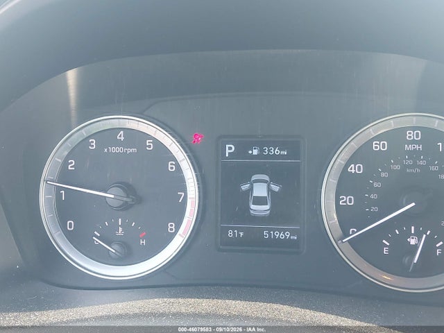 2018 Hyundai Sonata Eco მანქანა იყიდება აუქციონზე, vin: 5NPE24AA7JH714128, აუქციონის ნომერი: 46079583