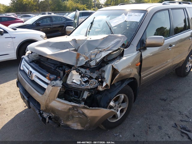 Продажа на аукционе авто 2008 Honda Pilot Ex-l, vin: 5FNYF18718B007352, номер лота: 46079623