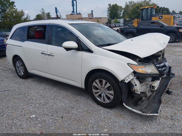 46079707 :رقم المزاد ، 5FNRL5H66FB057236 vin ، 2015 Honda Odyssey Ex-l مزاد بيع