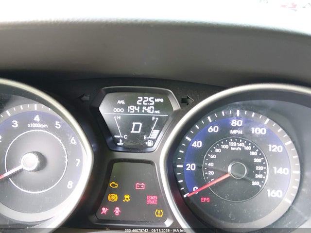 Aukcja sprzedaży 2013 Hyundai Elantra Gls, vin: 5NPDH4AEXDH289358, numer aukcji: 46079742
