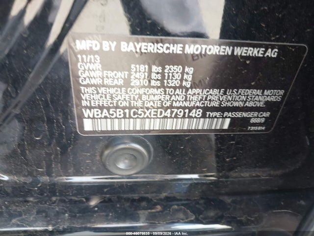 WBA5B1C5XED479148 BMW 535i