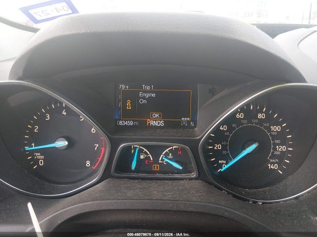 46079870 :رقم المزاد ، 1FMCU0J93HUA22511 vin ، 2017 Ford Escape Titanium مزاد بيع