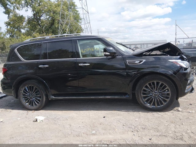 46079876 :رقم المزاد ، JN8AZ2AE6R9328455 vin ، 2024 Infiniti Qx80 Premium Select Awd مزاد بيع