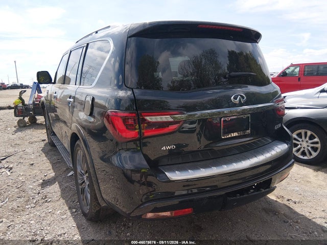 46079876 :رقم المزاد ، JN8AZ2AE6R9328455 vin ، 2024 Infiniti Qx80 Premium Select Awd مزاد بيع