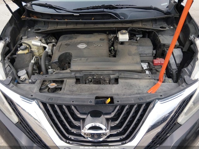 2018 Nissan Murano Sl მანქანა იყიდება აუქციონზე, vin: 5N1AZ2MG7JN174757, აუქციონის ნომერი: 46079877