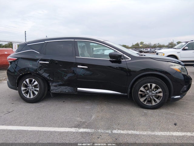 2018 Nissan Murano Sl მანქანა იყიდება აუქციონზე, vin: 5N1AZ2MG7JN174757, აუქციონის ნომერი: 46079877