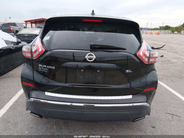 2018 Nissan Murano Sl მანქანა იყიდება აუქციონზე, vin: 5N1AZ2MG7JN174757, აუქციონის ნომერი: 46079877