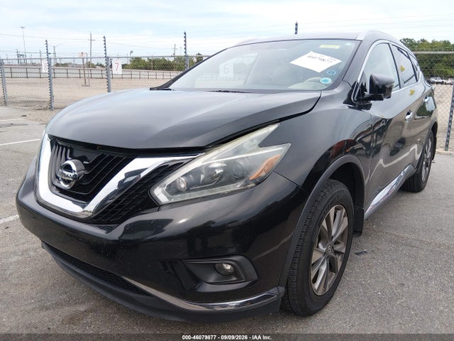 2018 Nissan Murano Sl მანქანა იყიდება აუქციონზე, vin: 5N1AZ2MG7JN174757, აუქციონის ნომერი: 46079877