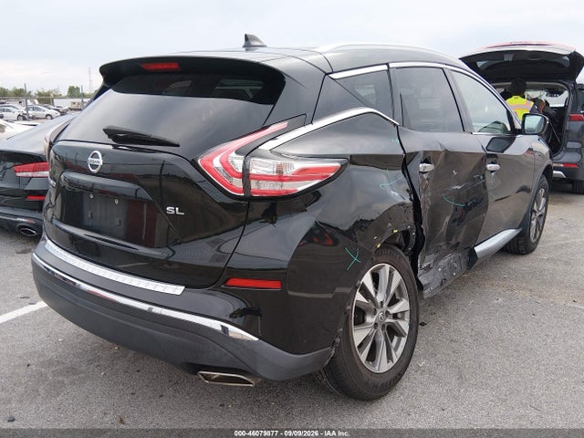 2018 Nissan Murano Sl მანქანა იყიდება აუქციონზე, vin: 5N1AZ2MG7JN174757, აუქციონის ნომერი: 46079877