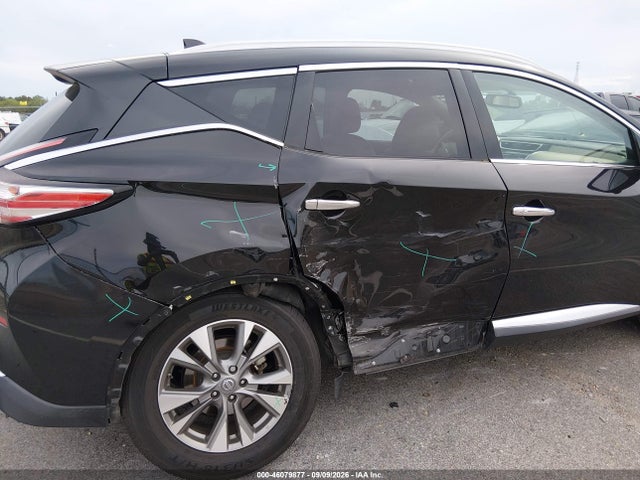 2018 Nissan Murano Sl მანქანა იყიდება აუქციონზე, vin: 5N1AZ2MG7JN174757, აუქციონის ნომერი: 46079877
