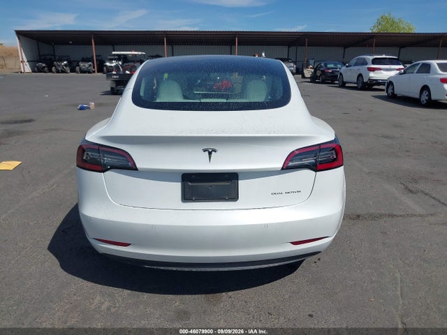 46079900 :رقم المزاد ، 5YJ3E1EB9NF124470 vin ، 2022 Tesla Model 3 Long Range Dual Motor All-wheel Drive مزاد بيع