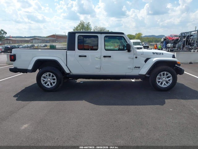 46079925 :رقم المزاد ، 1C6HJTAG7PL577721 vin ، 2023 Jeep Gladiator Willys 4x4 مزاد بيع