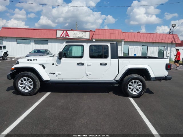 46079925 :رقم المزاد ، 1C6HJTAG7PL577721 vin ، 2023 Jeep Gladiator Willys 4x4 مزاد بيع