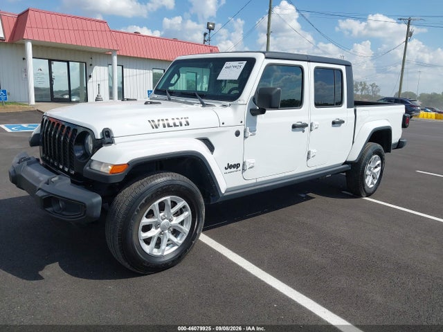 46079925 :رقم المزاد ، 1C6HJTAG7PL577721 vin ، 2023 Jeep Gladiator Willys 4x4 مزاد بيع