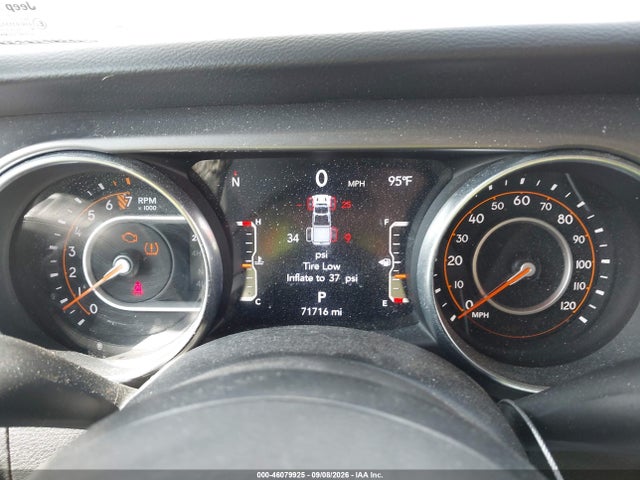 46079925 :رقم المزاد ، 1C6HJTAG7PL577721 vin ، 2023 Jeep Gladiator Willys 4x4 مزاد بيع