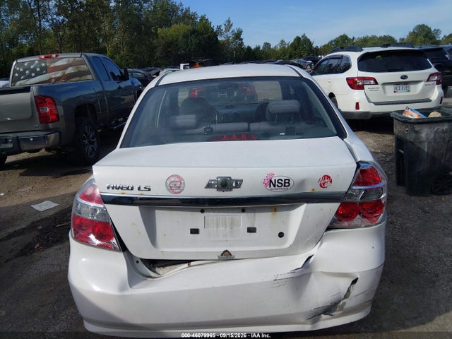 Aukcja sprzedaży 2007 Chevrolet Aveo Ls, vin: KL1TD56677B115145, numer aukcji: 46079965