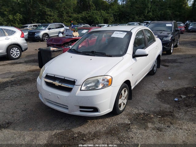 Aukcja sprzedaży 2007 Chevrolet Aveo Ls, vin: KL1TD56677B115145, numer aukcji: 46079965