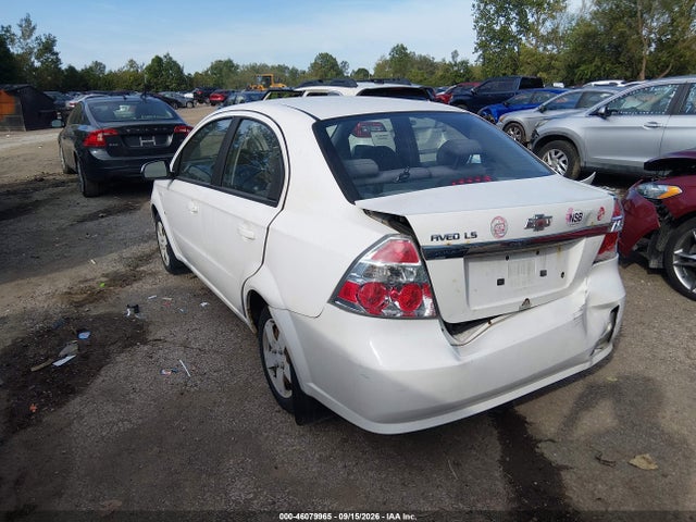 Aukcja sprzedaży 2007 Chevrolet Aveo Ls, vin: KL1TD56677B115145, numer aukcji: 46079965