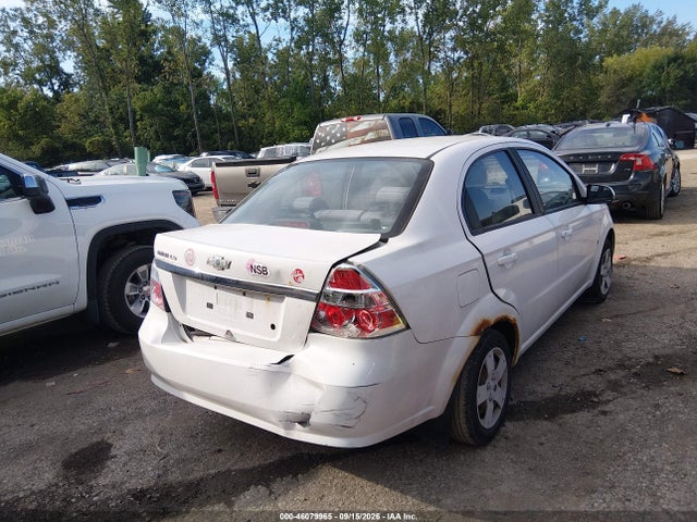 Aukcja sprzedaży 2007 Chevrolet Aveo Ls, vin: KL1TD56677B115145, numer aukcji: 46079965
