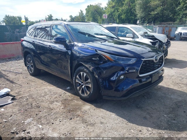 2022 Toyota Highlander Xle მანქანა იყიდება აუქციონზე, vin: 5TDGZRBH0NS579300, აუქციონის ნომერი: 46079979