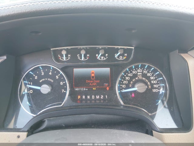 2012 Ford F-150 Lariat მანქანა იყიდება აუქციონზე, vin: 1FTFW1ETXCFA43358, აუქციონის ნომერი: 46080059