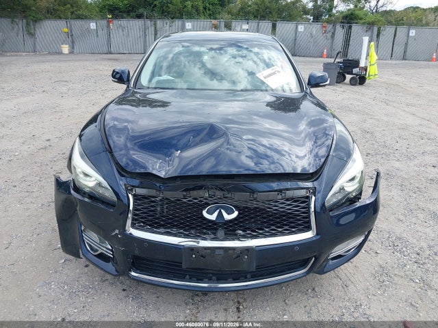 Продажа на аукционе авто 2017 Infiniti Q70l 3.7x, vin: JN1BY1PR8HM210705, номер лота: 46080076