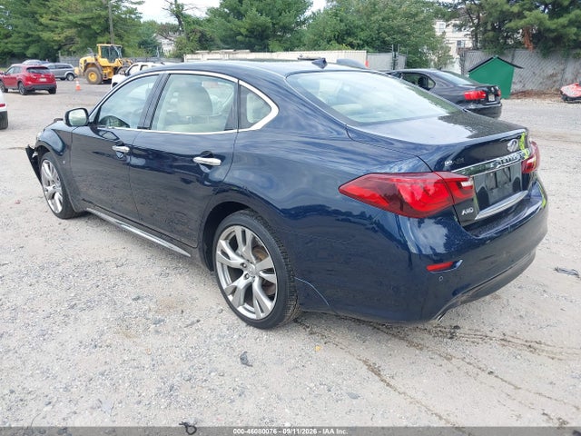 Продажа на аукционе авто 2017 Infiniti Q70l 3.7x, vin: JN1BY1PR8HM210705, номер лота: 46080076