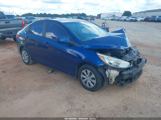 46080092 :رقم المزاد ، KMHCT4AE9HU188457 vin ، 2017 Hyundai Accent Se مزاد بيع