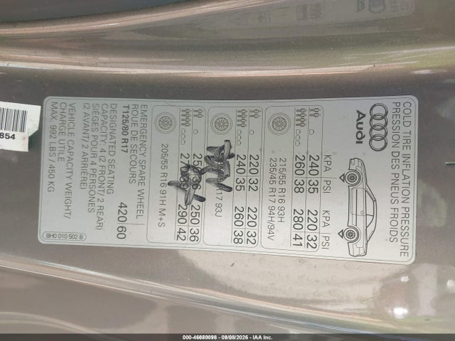 46080098 :رقم المزاد ، WAUDT48H16K000545 vin ، 2006 Audi A4 3.0 مزاد بيع
