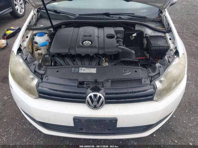 2010 Volkswagen Golf 2-door მანქანა იყიდება აუქციონზე, vin: WVWBA7AJ5AW283290, აუქციონის ნომერი: 46080106
