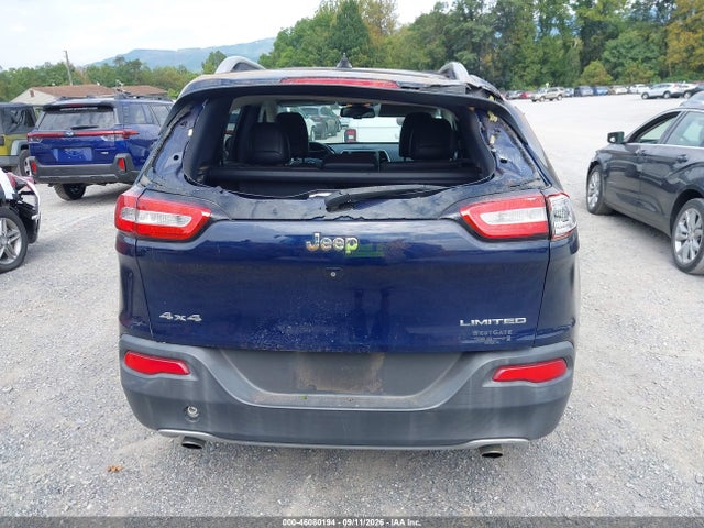 2014 Jeep Cherokee Limited მანქანა იყიდება აუქციონზე, vin: 1C4PJMDSXEW132217, აუქციონის ნომერი: 46080194