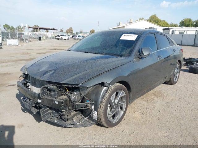 46080227 :رقم المزاد ، KMHLN4DJ7RU107685 vin ، 2024 Hyundai Elantra Hybrid Limited مزاد بيع