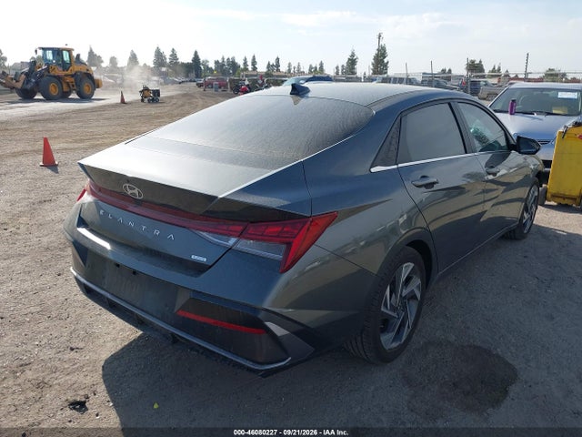 46080227 :رقم المزاد ، KMHLN4DJ7RU107685 vin ، 2024 Hyundai Elantra Hybrid Limited مزاد بيع